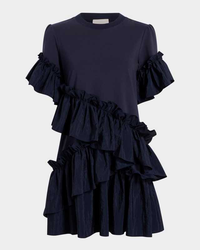Kendria Ruffle Mini Dress